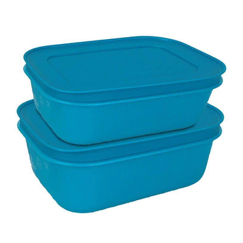 Tupperware Freezer Line 450ml Azul 2 peças - Pote - Magazine Luiza